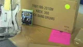 Rock Band Unboxing  Xbox 360 [upl. by Gordon]