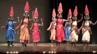 Karagattam by Usha students from Akiyam School [upl. by Buine]