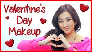 How to do romantic makeup look for Valentines Day [upl. by Piscatelli611]