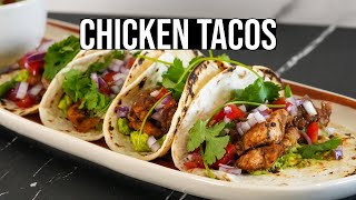 How to Make Delicious Chicken Fajita Tacos in Just 30 Minutes [upl. by Arammat]