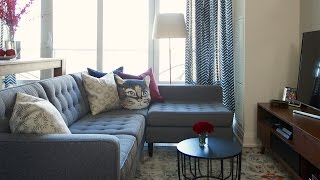 Interior Design — How To Add Personality To A Rental Apartment [upl. by Annavoj]