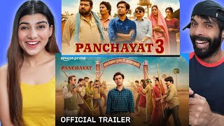 Panchayat Season 3 Trailer Reaction  Jitendra Kumar Neena Gupta Raghubir Yadav  May 28 [upl. by Aioj432]