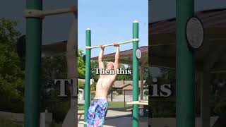 Easy muscle up progressions 🤝 craving more ways to get fit Make sure to follow for more muscleup [upl. by Eremaj]