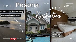 REKOMENDASI PENGINAPAN PANTAI ANYER  PESONA KRAKATAU  ADA KOLAM RENANG [upl. by Alegnaoj]