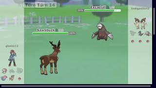 Sawsbuck Sweep  Gen 9 Random Battle  Pokemon Showdown [upl. by Etsyrk]