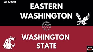 WSU vs EWU Volleyball [upl. by Adnarim]