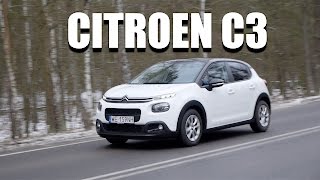 Citroen C3 2017 PL  test i jazda próbna [upl. by Yrral]