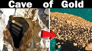 How Much Placer Gold Can You Find in Caves and Drift Mines [upl. by Bradley]