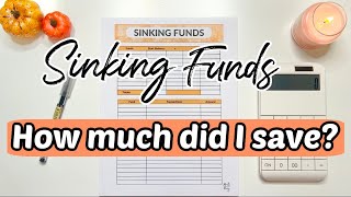 SINKING FUNDS  Cash Envelope System  Budget for Beginners  How Much Saved  MONETS MONEY [upl. by Wayland]