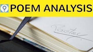 How to write a poem analysis  Gedichtinterpretation im Englischen schreiben [upl. by Leirbaj]