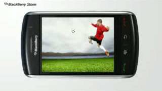 Blackberry Storm 9500 Unlocked PDA Cell Phone Ad Commercial [upl. by Nesta]