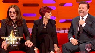 Ricky Gervais amp Ozzy Osbourne Ask To Leave To Use The Bathroom  The Graham Norton Show [upl. by Nowahs]