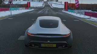 Forza Horizon 4  Aston Martin DB10 Gameplay Winter Season 4k 60fps [upl. by Anohr]