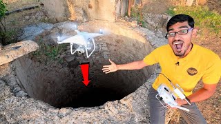 Do Not Fly Drone In Deep Well😨 हो गया 51000 का नुकसान [upl. by Trinl]