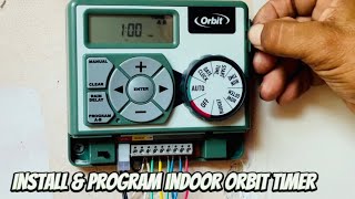 How to Install and Program an Indoor Orbit 6 Station Timer [upl. by Arva641]