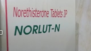 Norlut N Tablet Benifits amp Side Effects। मासिक धर्म को आगे करने की दवा। [upl. by Zaid493]