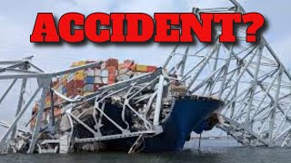 quotShocking Maryland Bridge Collapse Caught on Cameraquot [upl. by Navillus]