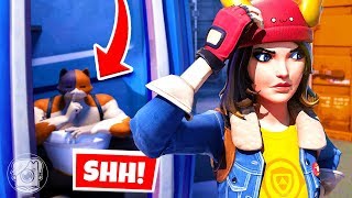 Hiding in the SNEAKIEST Spot in Fortnite Season 2 Fortnite Hide amp Seek [upl. by Rotberg]