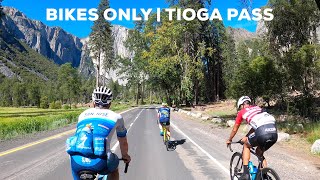 Riding Yosemite the weekend it reopened 142mi224km  Bikes Only on Tioga [upl. by Ridglea]