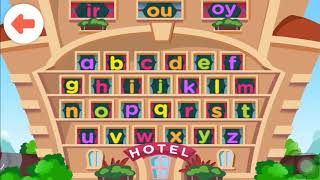 Learning alphabet with app hopster  App For Kids [upl. by Acinomad]