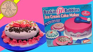 Baskin Robbins 31 Flavors Ice Cream Cake Maker Toy Play Set [upl. by Akinaj]