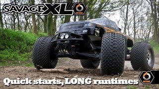 Savage XL Octane Part 1 Quick starts amp LONG Runtimes [upl. by Alicul]