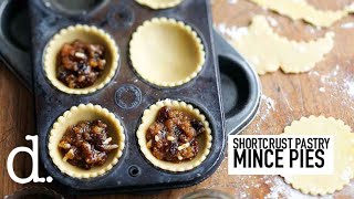 Shortcrust Pastry Mince Pies  delicious Magazine [upl. by Marcus]