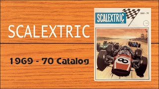 SCALEXTRIC Katalog 1969  70 Catalog [upl. by Mloc]