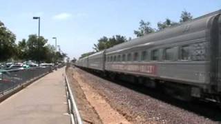 The Ringling Brothers Barnum and Bailey Circus train in Encinitas [upl. by Kurt]