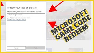 How to Redeem Microsoft Game Code Online 2023 Use Microsoft Game Code [upl. by Sullivan953]