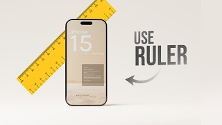 How to Use Ruler on iPhone explained [upl. by Ariella69]