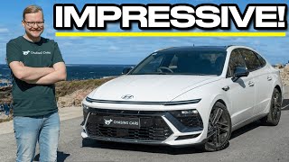 Driving the Hugely Upgraded Sonata Hyundai Sonata N Line 2024 Review [upl. by Ravid520]