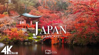 FLYING OVER JAPAN 4K UHD Amazing Beautiful Nature Scenery with Relaxing Music  4K VIDEO ULTRA HD [upl. by Notlim]