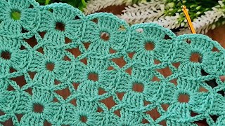 This crochet pattern is absolutely amazing Unique crochet stitch  vest blanket model [upl. by Godliman]