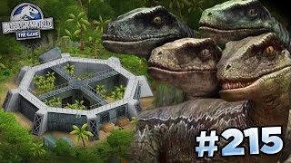 RAPTOR SQUAD IS HERE  Jurassic World  The Game  Ep215 HD [upl. by Wenona495]