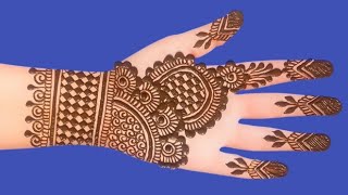 Mehndi design simple full front hand  mehandi ki design  mehndi design  mehandi  mehendi mehndi [upl. by Alica537]