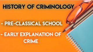 Early explanation of crime HindiUrdu  History of Criminology  Supernatural approach [upl. by Irem459]