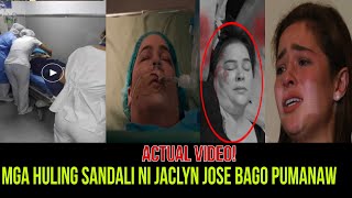 JACLYN JOSE MGA HULING SANDALI BAGO PUMANAWJACLYN JOSE PUMANAW NA [upl. by Coridon]