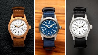 The Definitive Attainable Field Watch Now With New Dials  Hamilton Khaki Field Mechanical [upl. by Asta123]