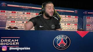 DEBRIEF PSG  SAINT ETIENNE 32 MATCH COMPLETEMENT FOU FACE A DEBUCHY FRERE WALLAH [upl. by Lutim]