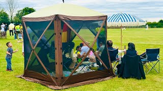 VEVOR Pop Up Gazebo Tent ⛺️  Best Easy Setup Gazebo [upl. by Doubler156]