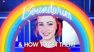 BOUNDARIES Effective Boundaries AND How To Maintain Them [upl. by Skelly679]