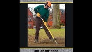 Air Spade 2000 Trenching Tool [upl. by Assanav]