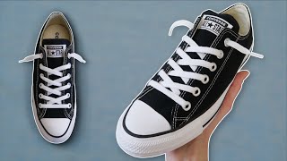 HOW TO LOOSELY LACE CONVERSE BEST WAY [upl. by Sim]