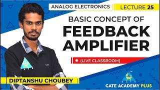 Analog Electronics I Basic Concept of Feedback Amplifier Lecture 25 [upl. by Nayab]