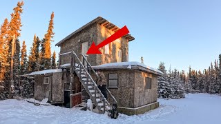 Our First Look Upstairs We Bought an Abandoned Cabin in Alaska [upl. by Syst990]