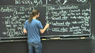 Lecture 14 DepthFirst Search DFS Topological Sort [upl. by Ertha]