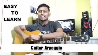 Tutorial 10Guitar Arpeggio lessonHow to playBeginner Acoustic Guitar Lesson [upl. by Nylqcaj935]