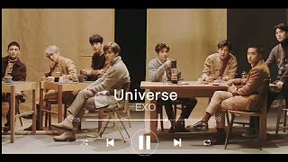 EXO  Universe Easy Lyrics [upl. by Franciscka]