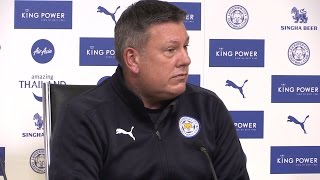 Craig Shakespeares Press Conference After Ranieri Sacking  Leicester v Liverpool  Embargo Extras [upl. by Montana]